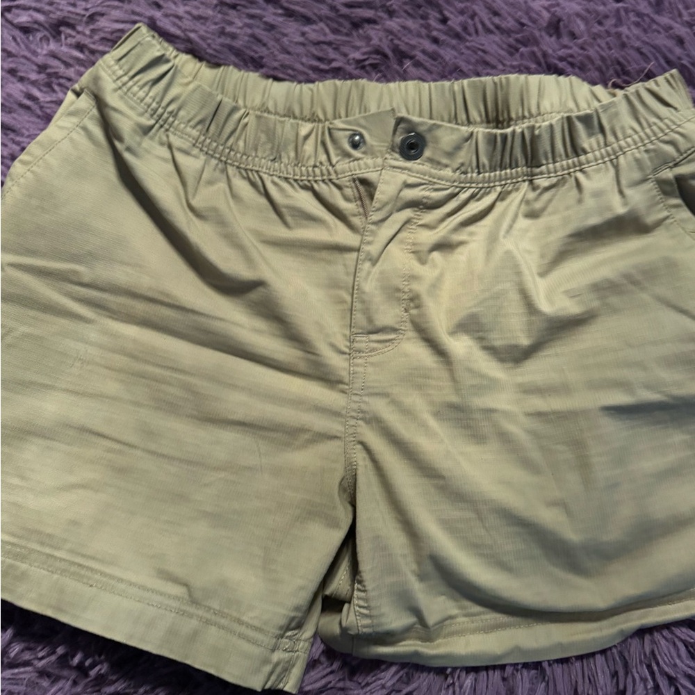 Prana Women's Light Tan Cargo Shorts